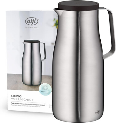 alfi STUDIO Isolierkanne aus doppelwandigem Edelstahl 1,5L (B-Ware)