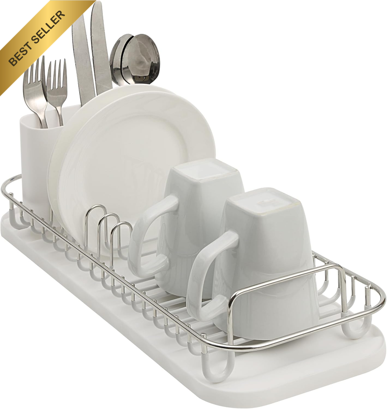304 Stainless Neverrust Compact Dish Rack (S.S, Compact)