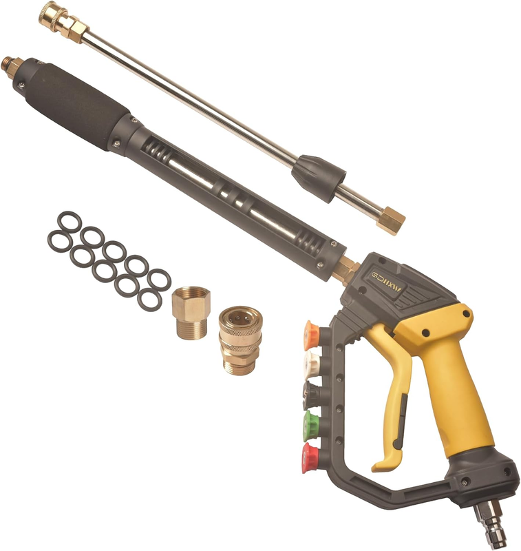 Pressure Washer Gun 5000 PSI for Karcher Sun Joe Ryobi Troy-Bilt M22 Quick