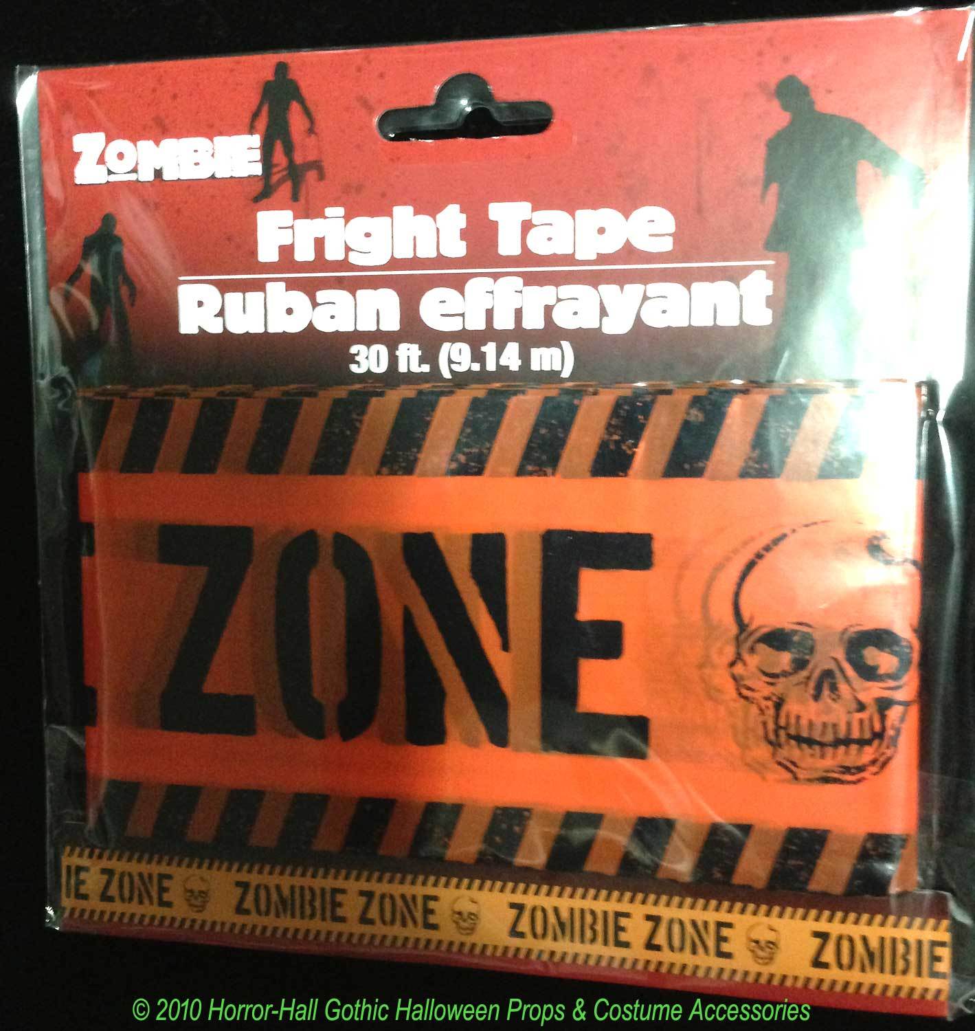 Zombie Fright Tape Halloween Items Unisex Zombie Fright Tape Halloween Items Unisex