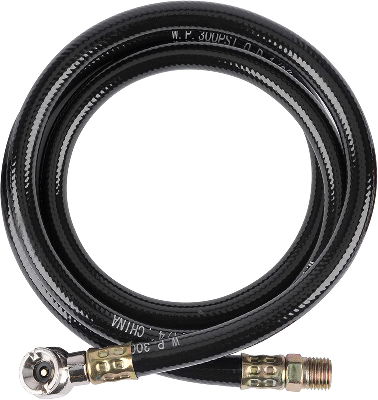 Air Tank Accessories Kit Valve Hose Tire Chuck Portable Air Tank Gauge Manifold
