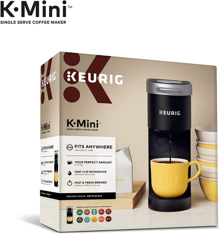 Keurig K-Mini Single Serve K-Cup Pod Coffee Maker Espresso Machine Black