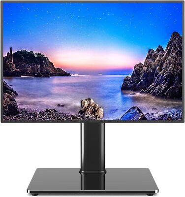 Universal Swivel Tabletop TV Stand for Flat Screens 23 24 26 32 39 40 42 43 Inch