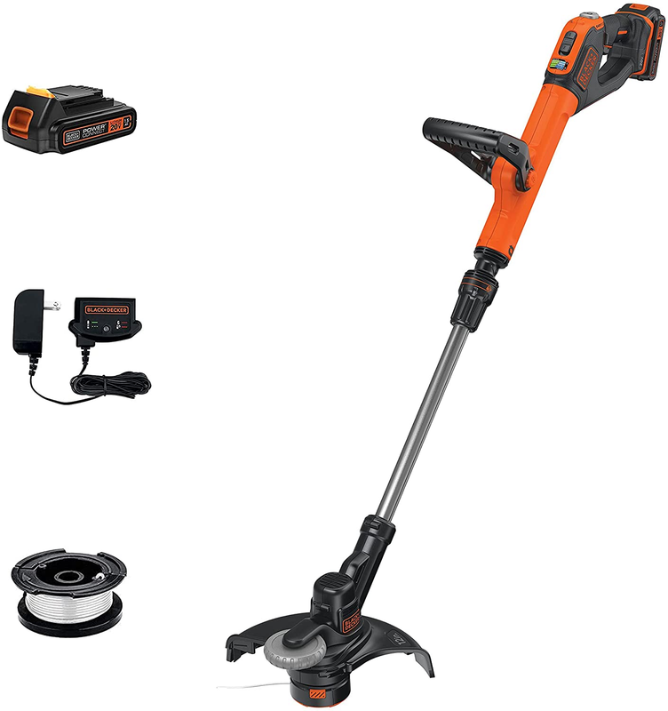 20V Max String Trimmer/Edger 1.5Amp 12Inch Battery Powered 2Speed Speed Control