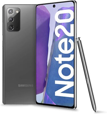 Samsung Galaxy Note 20 5G SM-N981B/DS 256GB 8GB Dual SIM GSM Unlocked Global
