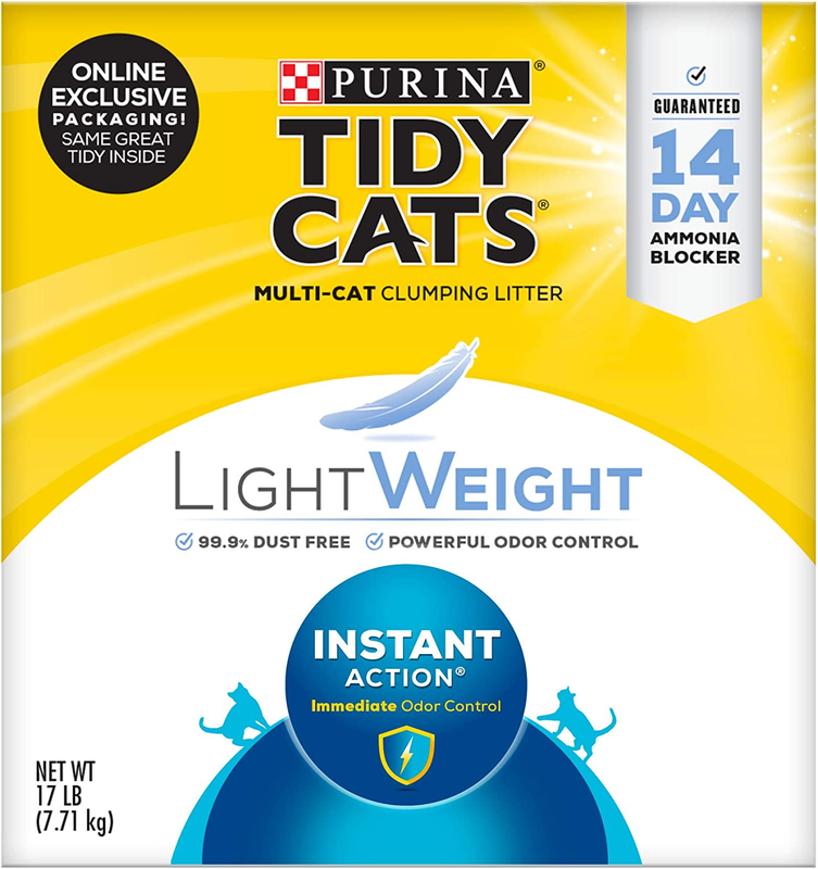 Purina Tidy Cats Light Weight, Low Dust, Clumping Cat Litter