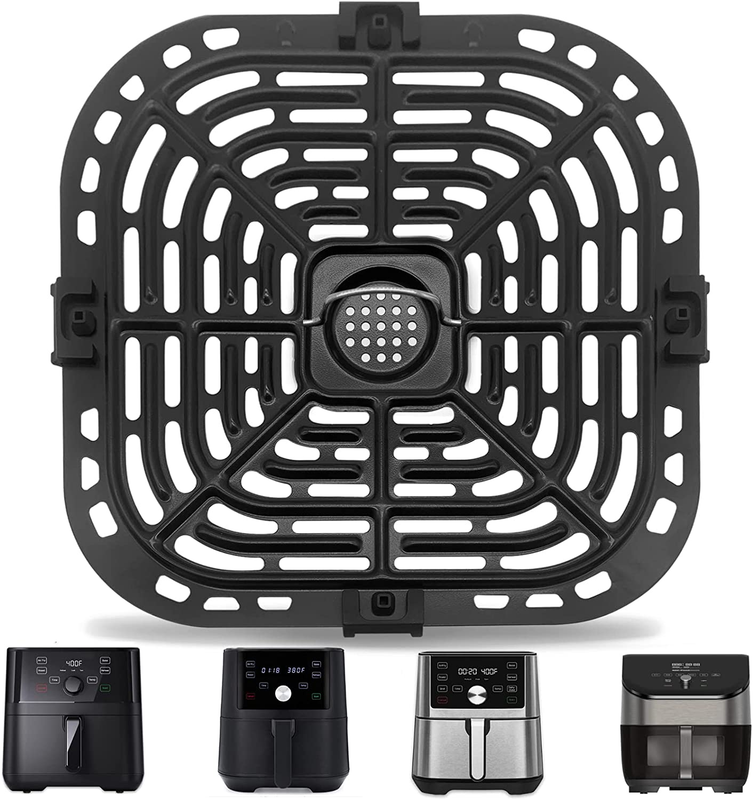 Grill Pan, Air Fryer Grill Plate Crisper Plate Tray Rack Part