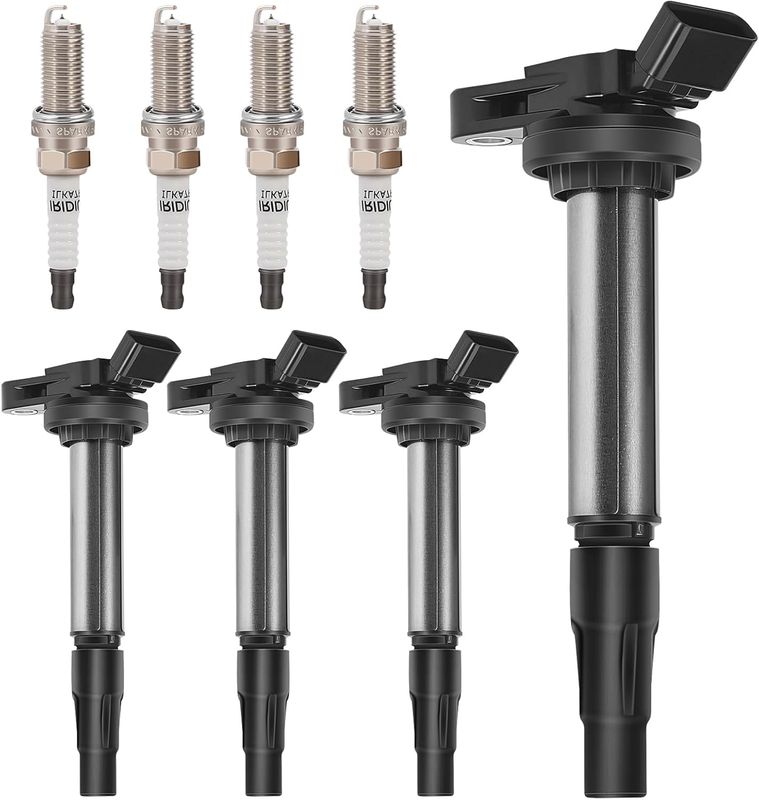 Ignition Coils and Spark Plugs for Toyota Corolla Prius Matrix Lexus CT200H