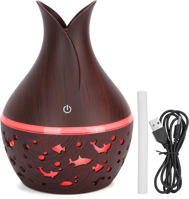, 300ml Usb Plug-in Air Humidifier Stylish Shape Aromatherapy Diffuse