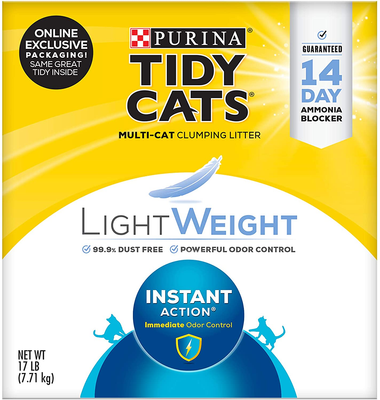 Cat litter weight top