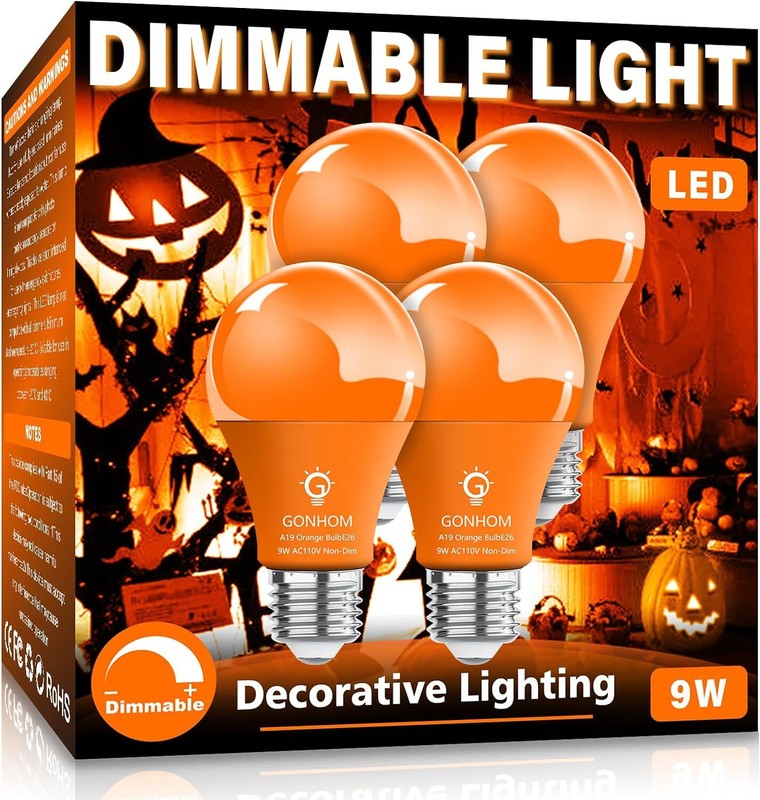 2+ Pack LED Light Bulb for Party Decoration, Holiday Lighting, Halloween Light ✅