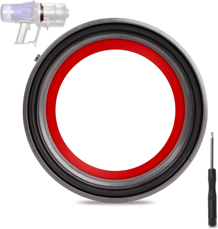 Dust Bin Fixed Sealing Ring Replacement Parts Compatible with V10 SV12 Cordless Vacuum Cleaner,Dust Bucket Accessories