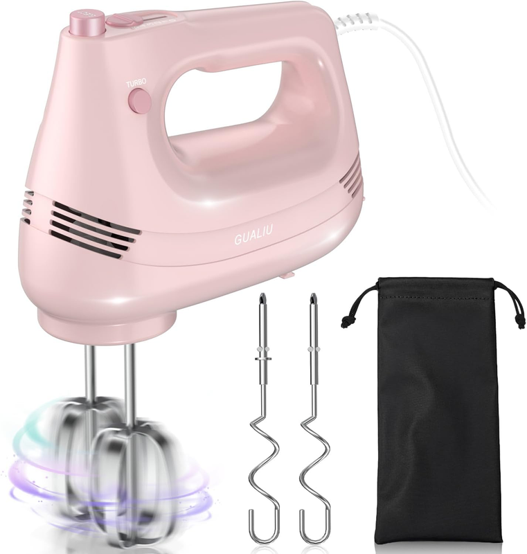With Stainless Steel Whisk-dough Hook Attachment And