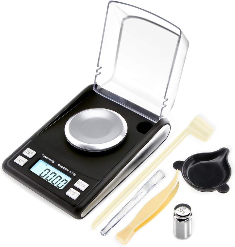 Bascula Digital De Miligramos 50/0,001 G Bascula De Joyeria De Alta Precision