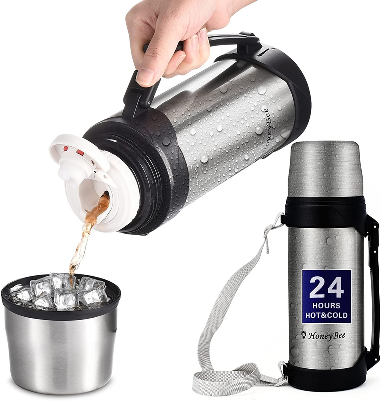 Vacuum Insulated Bottle Coffee Thermos,41 Ounce,Thermos for Hot Drinks,Keep Liqu