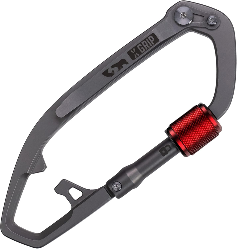 Carabiner Keychain Clip, Key Organizer, Key Ring, Car Key Holder, Multi Tool EDC Gear with Bottle Opener