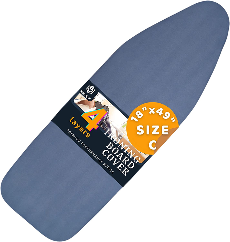 Ing Board Cover And Pad Standard Size 18x49 Inch, Large Extr