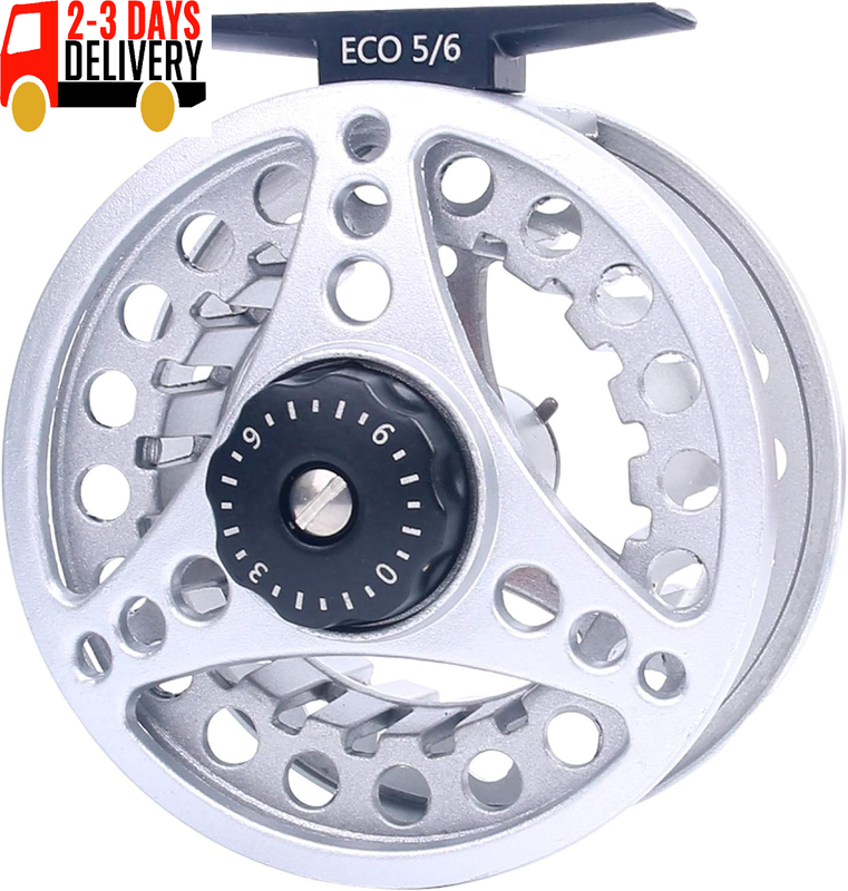 ECO Large Arbor Fly Fishing Reel (3/4Wt 5/6Wt 7/8Wt) and Pre