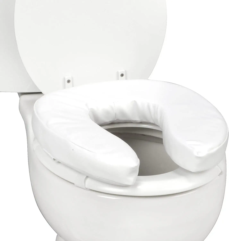 Toilet, Toilet Seat Riser, Seat Cushion And Toilet Seat C