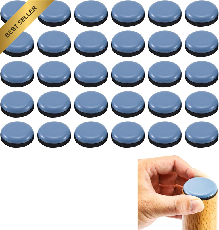 30 Pcs Heavy Duty Self Adhesive Appliance Sliders for Easy Movement and Surface