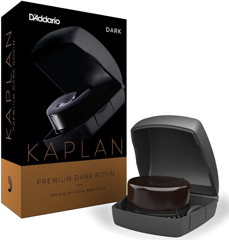 Kaplan Dark Premium Rosin with Case KRDD Violin Viola Cello D