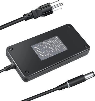 240W Charger Adapter for Dell Alienware M17 R1 R2 R3 R4 R5 M17X R2 R3 M6400 M650