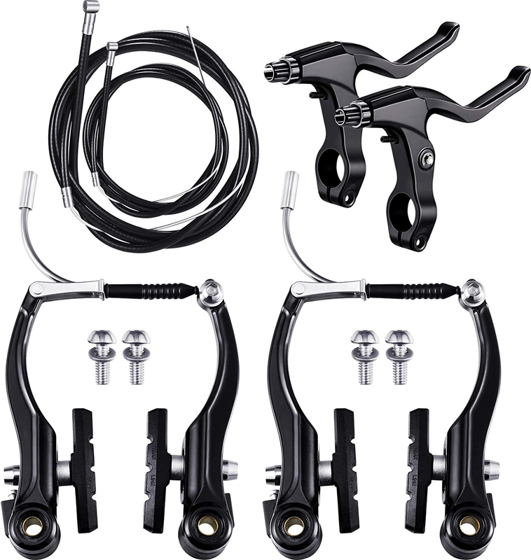 Boao Complete V-Type Bike Brake Set, Front and Rear Bike MTB