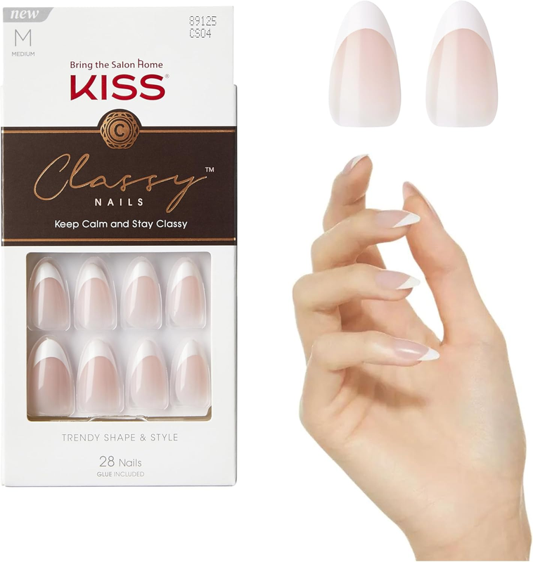 Classy Ready-To-Wear False Nails - Dashing - 28 Nails