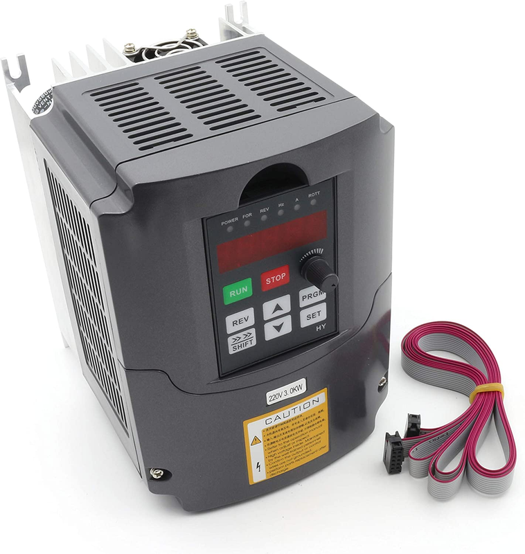 220V 3KW 4HP VFD Inverter Frequency Converter 400Hz 13A Single Phase Input