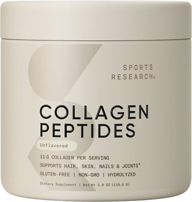  Collagen Peptides - Hydrolyzed Type 1 & 3 Collagen Powder Protei