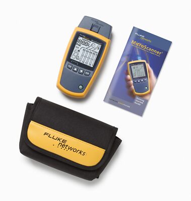 Fluke Networks MS2-100 MicroScanner2 Cable Verifier w/Built-In IntelliTone Tonin