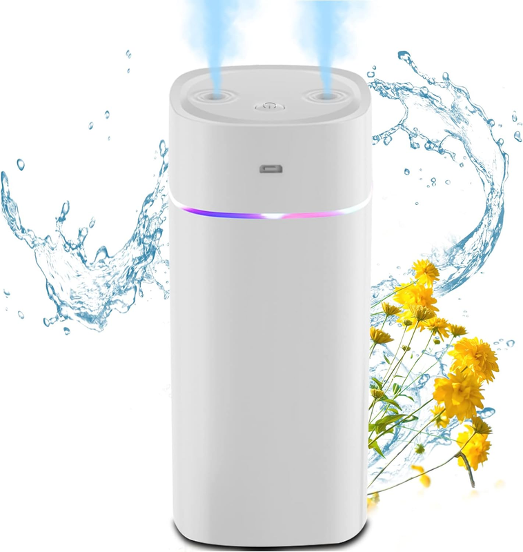 S For Bedroom, 600ml Quiet Cool Mist Humidifiers For Home Nurser