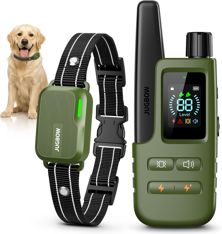 Dog Shock Collar 4500FT Dog Training Collar with Remote, IPX8 Waterproof Electri