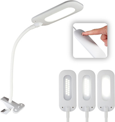 Flexible Soft Touch LED Clip Lamp with Clearsun LED Technology - Dimmable, Porta
