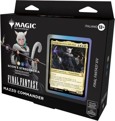 MTG Mazzo Commander - FINAL FANTASY VI - Scion e Stregoneria - in ITALIANO ITA
