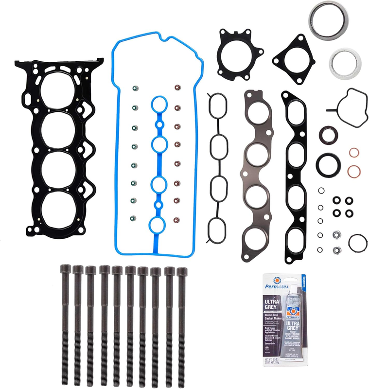 Head Gasket Set Bolt Kit Fits: 2000-2015 Toyota Yaris 1.5L DOHC 16v 1NZFE