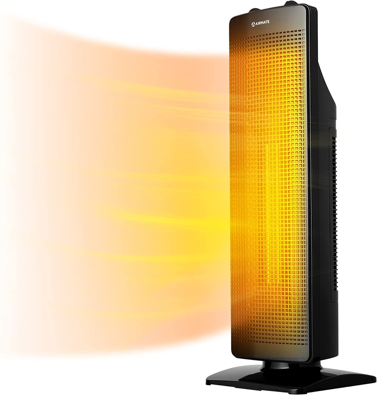 For Indoor Use 25", 1500w Electric Heaters 70&deg; Oscillating 