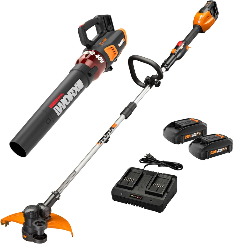 & Turbine Leaf Blower Power Share Combo Kit - Wg