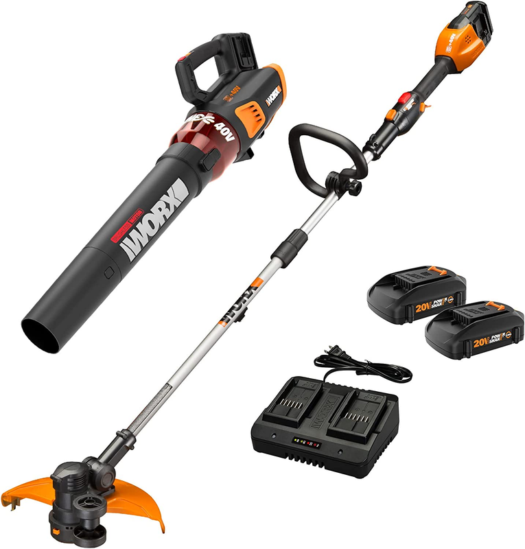 & Turbine Leaf Blower Power Share Combo Kit - Wg