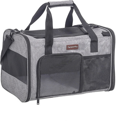 Fanworthy Cat Carrier Pet Carrier Airline Approved, Soft Sided Dog Travel Carrie