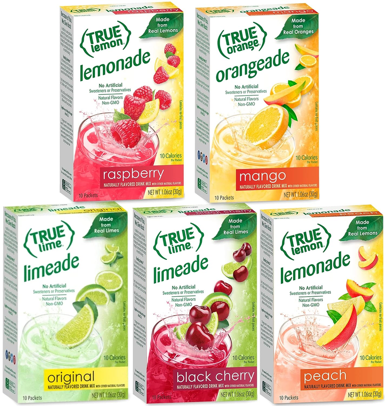 True Lemon Assorted Beverage & Lemonade Drink Mixes 10 Ct 1.