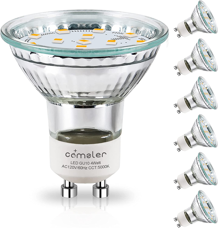Gu10 Light Bulb 5000k Daylight White Led Bulb Replacement Re