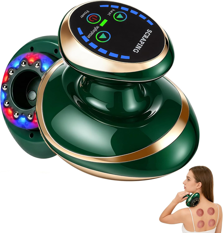 Lymphdrainage Gerät Cellulite Massagegerät,4-In-1Massagegerät Mit Vakuum-Schröpf