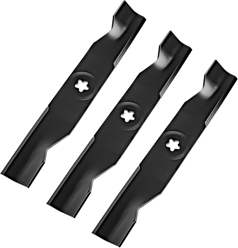 48" Deck High Lift Blades 3 Pack for Husqvarna YTH24V48 YTH2348 Craftsman Lawn