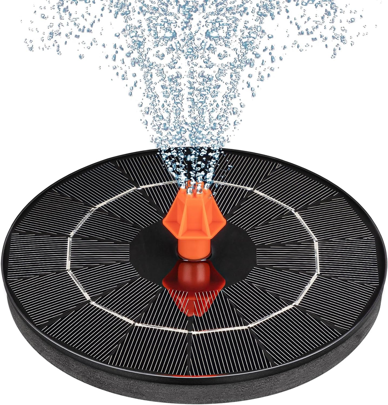 3.5W Solar Fountain, 2024 Upgrade Water Fountain Outdoor,Solar Bird Bath Fountai