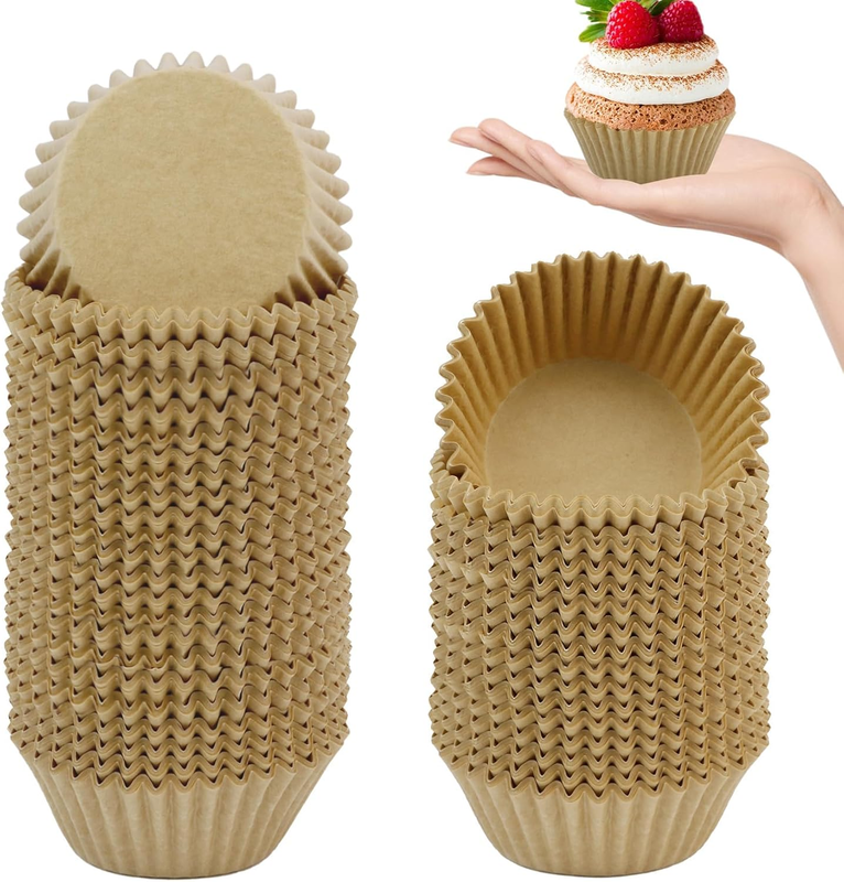 500 Pcs Cupcake Liners,Muffin Liners,Cupcake Wrappers,Paper Cupcake Liners for B