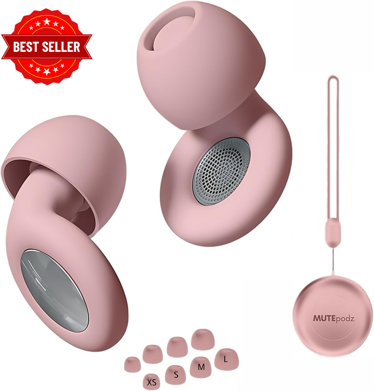 Ear Plugs for Sleeping Noise Cancelling, 45Db Hearing Protection, Reusable, Supe