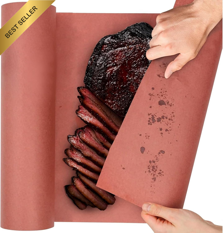 Pink Butcher Paper Roll 40cm x 10m - BBQ, Smoker, Meat Wrapping