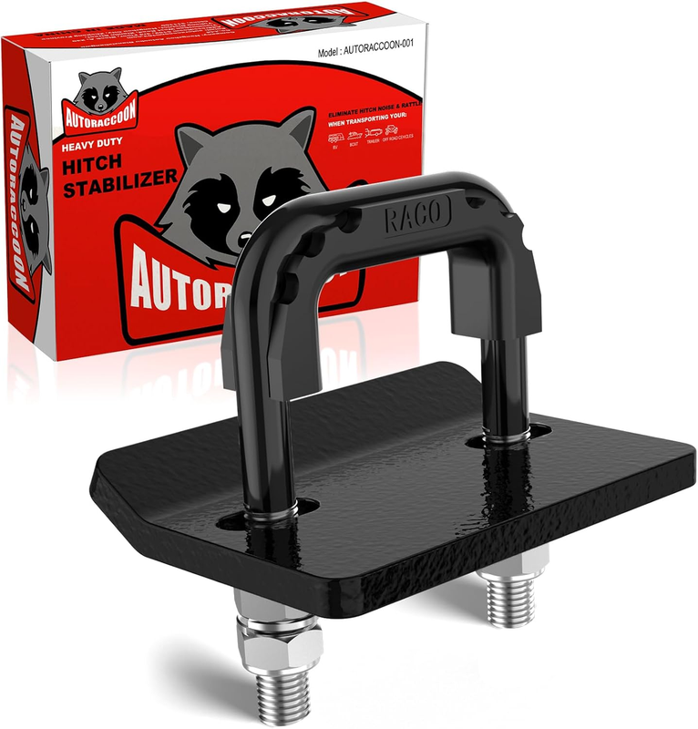 Hitch Tightener Anti-Rattle Clamp - Heavy Duty Hitch Stabilizer for 1.25