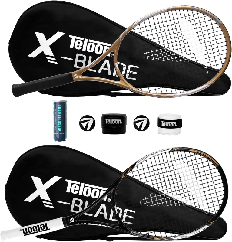 Tennis Rackets for Adults 2 Pcs Recreational -27 Inch Tennis Racquet for Men and